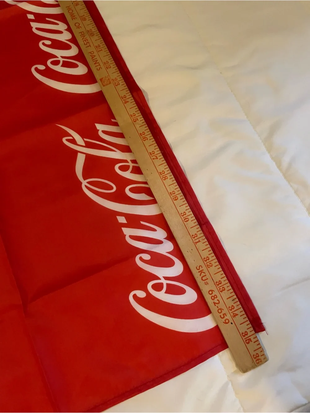 Coca Cola Red FIFA World Cup Wearable Flag